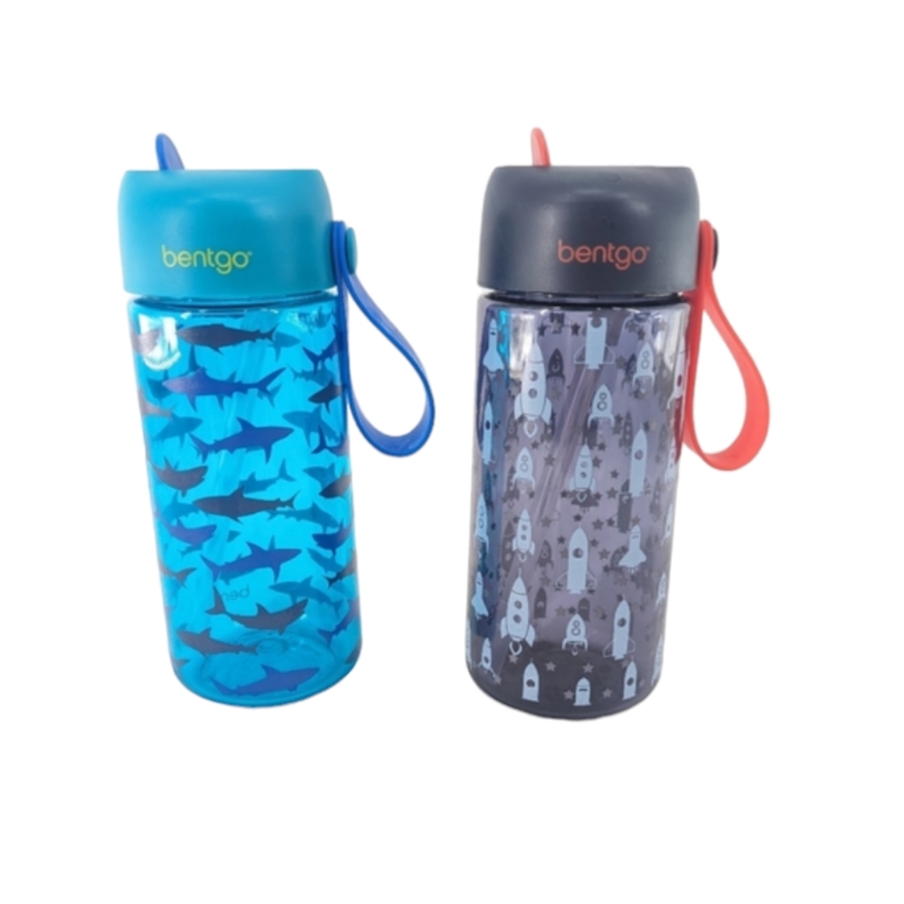 Bentgo Kids Water Bottles 2-Pack Blue